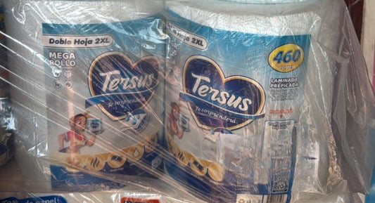 Toalla de papel Tersus 2XL 460 cortes x 6 unidades