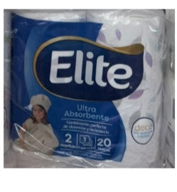 Toalla de papel Elite 20m x 20 unidades